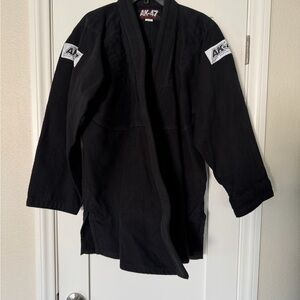 Black Martial Arts Gi Jacket